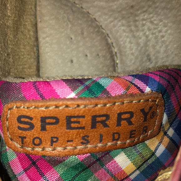 Sperry Top-Sider Pink Leather Boat Shoes - Picture 9 of 9
